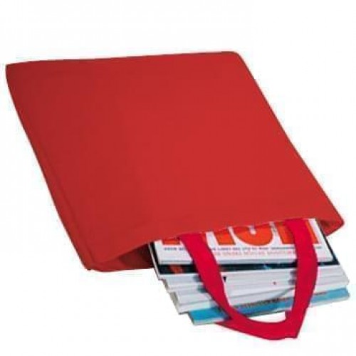Market Shopping Tote Bag-Red 600 D Poly-4 Sizes