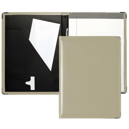 Noble Letter Folder-Faux Leather Vinyl-Ivory Noble Letter Folder-Faux Leather Vinyl-Ivory