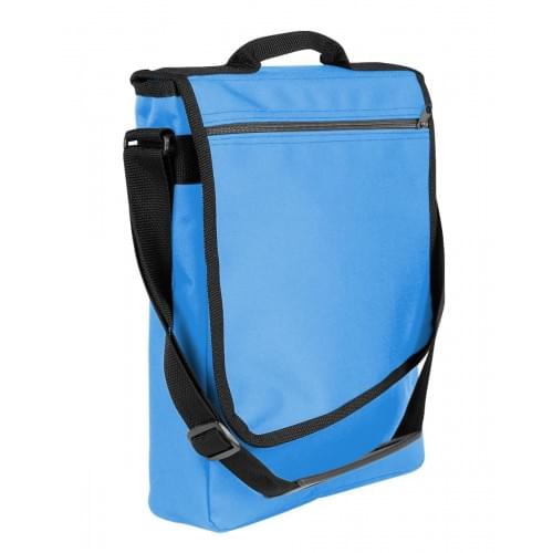 USA Made Nylon Poly Laptop Bags, Columbia-Black, LHCBA29AUR