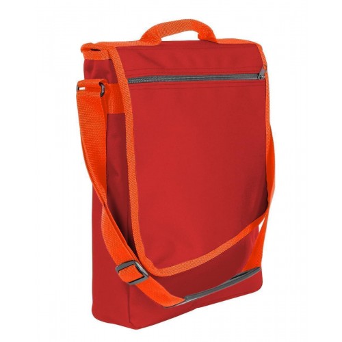 USA Made Nylon Poly Laptop Bags, Red-Orange, LHCBA29AZ0 USA Made Nylon Poly Laptop Bags, Red-Orange, LHCBA29AZ0