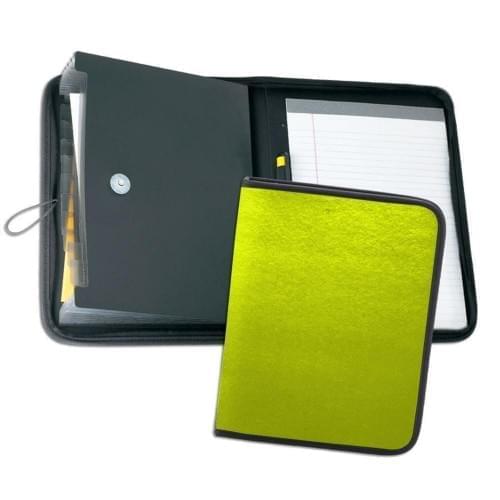 Accordion Letter Folder-600 Denier Nylon or Faux Leather Vinyl-Lime