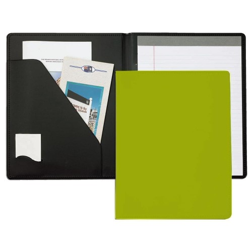 Superior Letter Folder-Faux Leather Vinyl-Lime