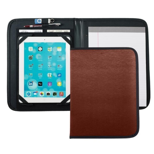 Tribeca Tablet Folio-Matte-Brown