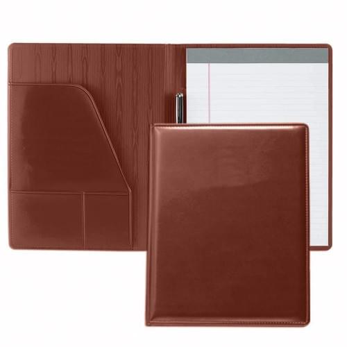 Lethredge Moiré Letter Folder-Matte-Brown