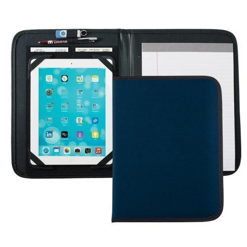 Tribeca Tablet Folio-Nylon-Navy
