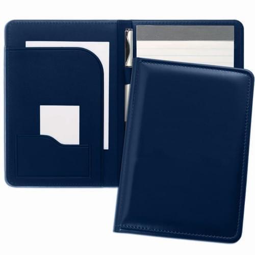 Grainedge Junior Folder-Faux Leather Vinyl-Navy