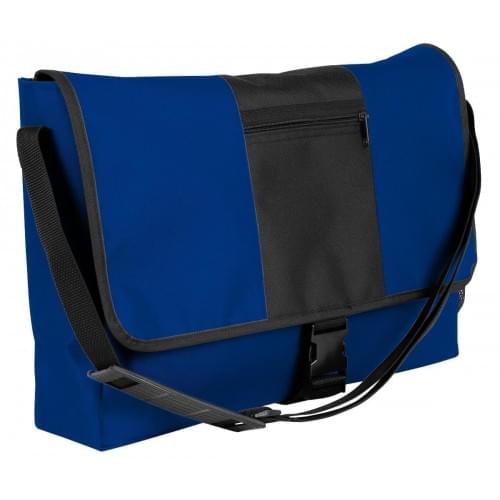 USA Made Nylon Poly Dad Shoulder Bags, Royal Blue-Black, OHEDA19A0C