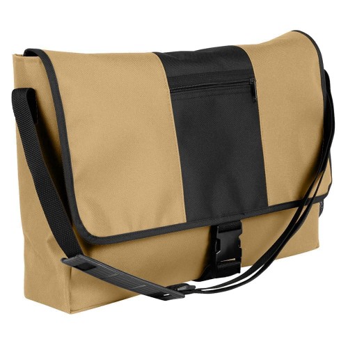 USA Made Nylon Poly Dad Shoulder Bags, Khaki-Black, OHEDA19A2C USA Made Nylon Poly Dad Shoulder Bags, Khaki-Black, OHEDA19A2C