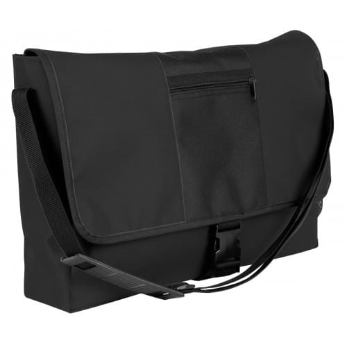 USA Made Nylon Poly Dad Shoulder Bags, Black-Black, OHEDA19AOC