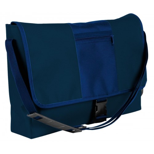 USA Made Nylon Poly Dad Shoulder Bags, Navy-Navy, OHEDA19AWI
