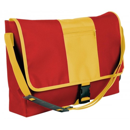 USA Made Nylon Poly Dad Shoulder Bags, Red-Gold, OHEDA19AZQ USA Made Nylon Poly Dad Shoulder Bags, Red-Gold, OHEDA19AZQ