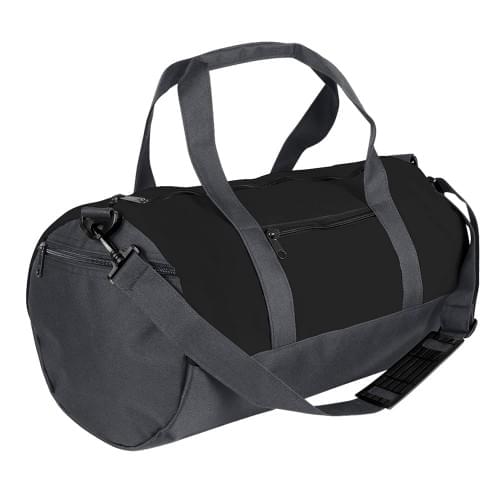 USA Made Canvas Equipment Duffle Bags, Black-Graphite, PMLXZ2AAHF