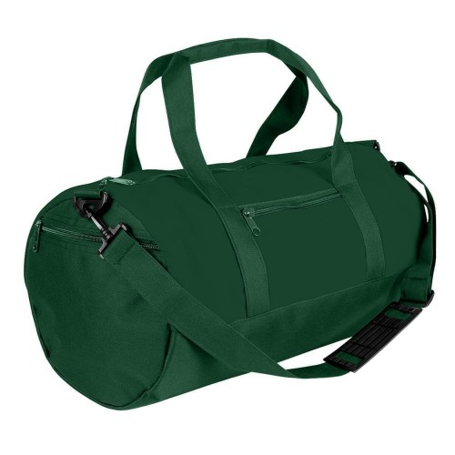 USA Made Canvas Equipment Duffle Bags, Hunter Green-Hunter Green, PMLXZ2AAIV