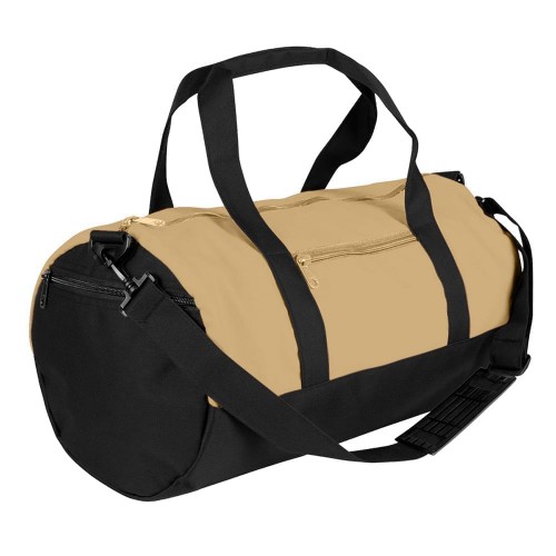 USA Made Canvas Equipment Duffle Bags, Khaki-Black, PMLXZ2AAJC USA Made Canvas Equipment Duffle Bags, Khaki-Black, PMLXZ2AAJC