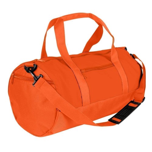 USA Made Nylon Poly Athletic Barrel Bags, Orange-Orange, PMLXZ2AAXJ USA Made Nylon Poly Athletic Barrel Bags, Orange-Orange, PMLXZ2AAXJ