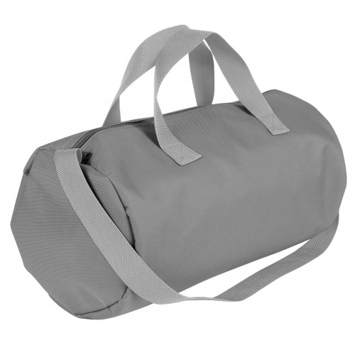 USA Made Nylon Poly Gym Roll Bags, Grey-Grey, ROCX31AA1U USA Made Nylon Poly Gym Roll Bags, Grey-Grey, ROCX31AA1U