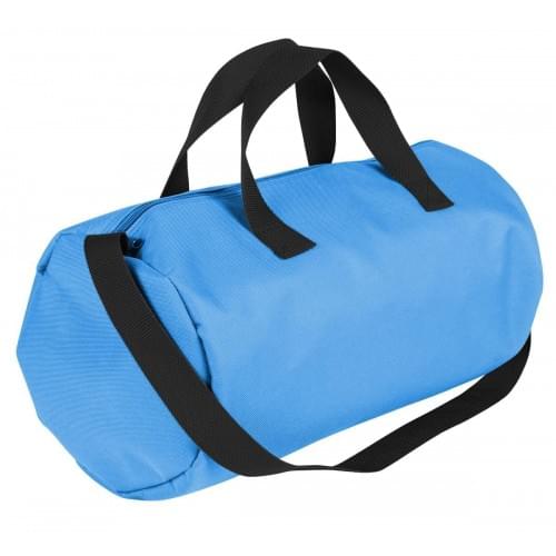 USA Made Nylon Poly Gym Roll Bags, Columbia-Black, ROCX31AAUR