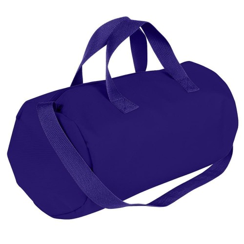 USA Made Nylon Poly Gym Roll Bags, Purple-Purple, ROCX31AAY1 USA Made Nylon Poly Gym Roll Bags, Purple-Purple, ROCX31AAY1