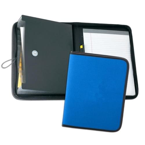 Accordion Letter Folder-Nylon-Royal