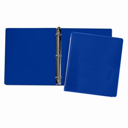 1.5" Sealed Ring Binder-Suedene-Royal