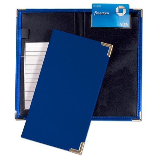 Check Presenter-Faux Leather Vinyl-Royal Check Presenter-Faux Leather Vinyl-Royal