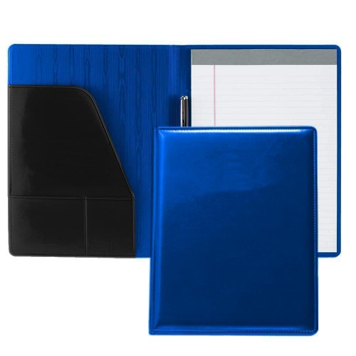 Grainedge Letter Folder-Faux Leather Vinyl-Royal Grainedge Letter Folder-Faux Leather Vinyl-Royal