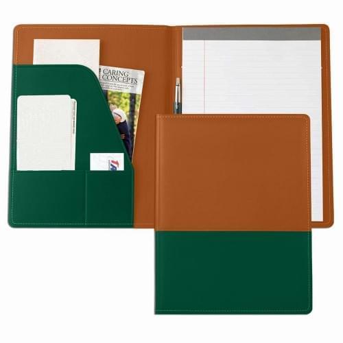 Duplex Letter Folder-Matte-Tan / Hunter