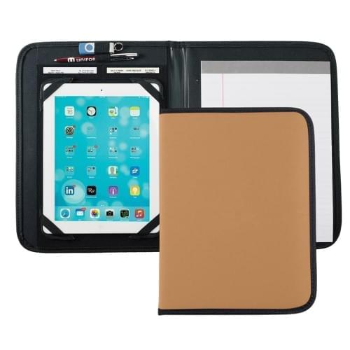 Tribeca Tablet Folio-Nylon-Tan