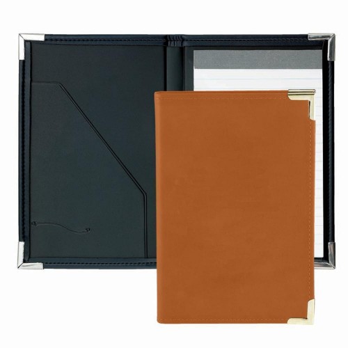 Stitched Junior Folder-Matte-Tan Stitched Junior Folder-Matte-Tan