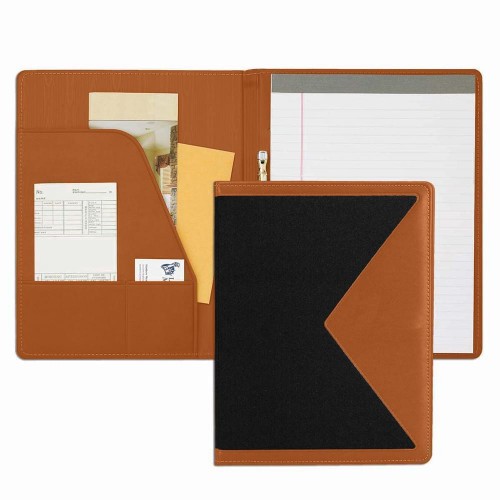 Edge Letter Folder-Matte-Tan / Black