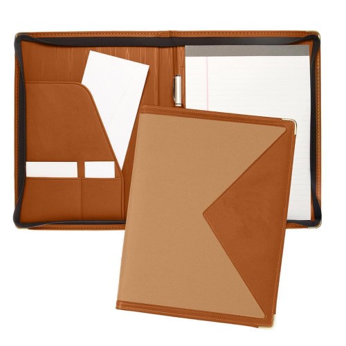 Edge Letter Zipper Folder-Matte-Tan / Tan Edge Letter Zipper Folder-Matte-Tan / Tan