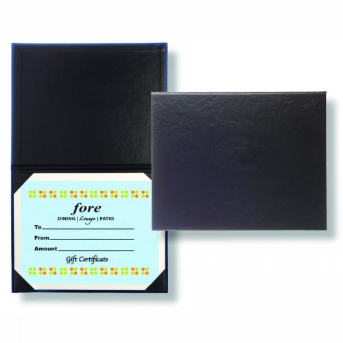 Turned Edge Economy Certificate Holder