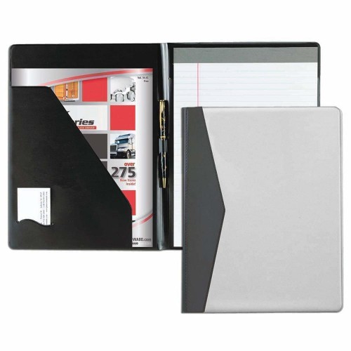 Hilites Sealed Letter Folder-Suedene-White Hilites Sealed Letter Folder-Suedene-White