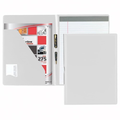 Sealed Letter Folder-Suedene-White Sealed Letter Folder-Suedene-White