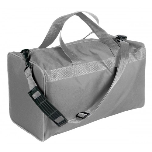 USA Made Nylon Poly Weekend Duffles, Grey-Grey, WLKX31AA1U USA Made Nylon Poly Weekend Duffles, Grey-Grey, WLKX31AA1U