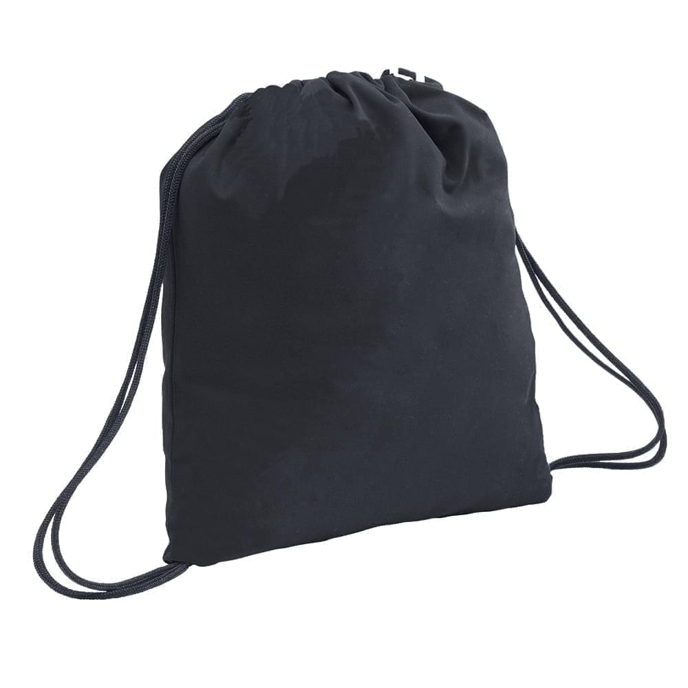 USA Made 200 D Nylon Drawstring Backpacks, Graphite-Graphite, 2001744-TRT