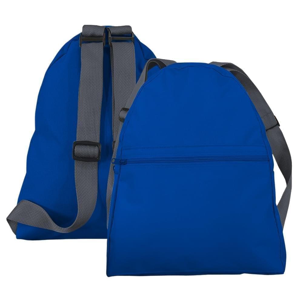 Giveaway Backpack-600 D Poly-Royal Blue/Graphite-USA Made by Unionwear