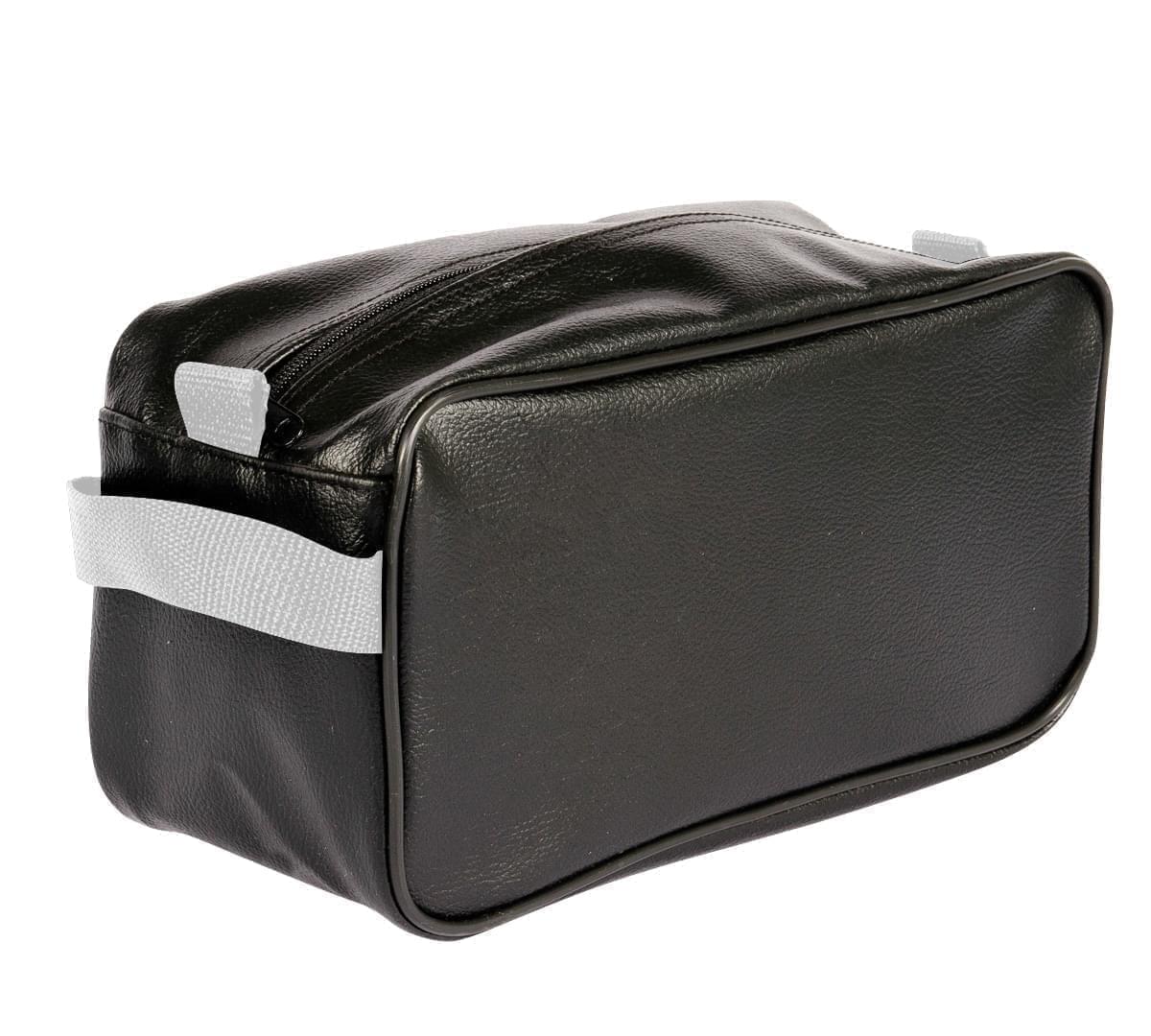 USA Made Cosmetic & Toiletry Cases, Black-White, 3000996-AO4