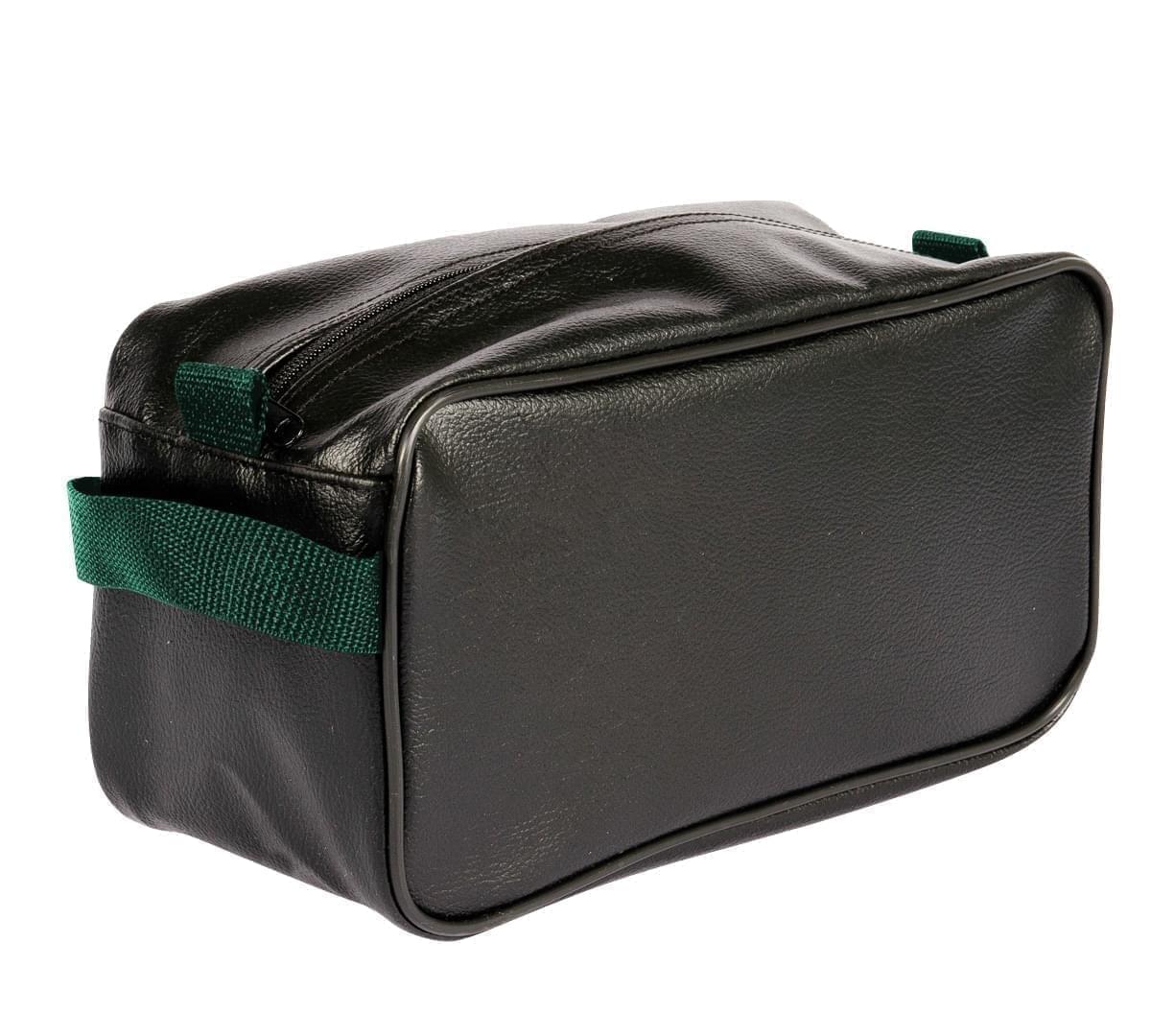 USA Made Cosmetic & Toiletry Cases, Black-Hunter Green, 3000996-AOV