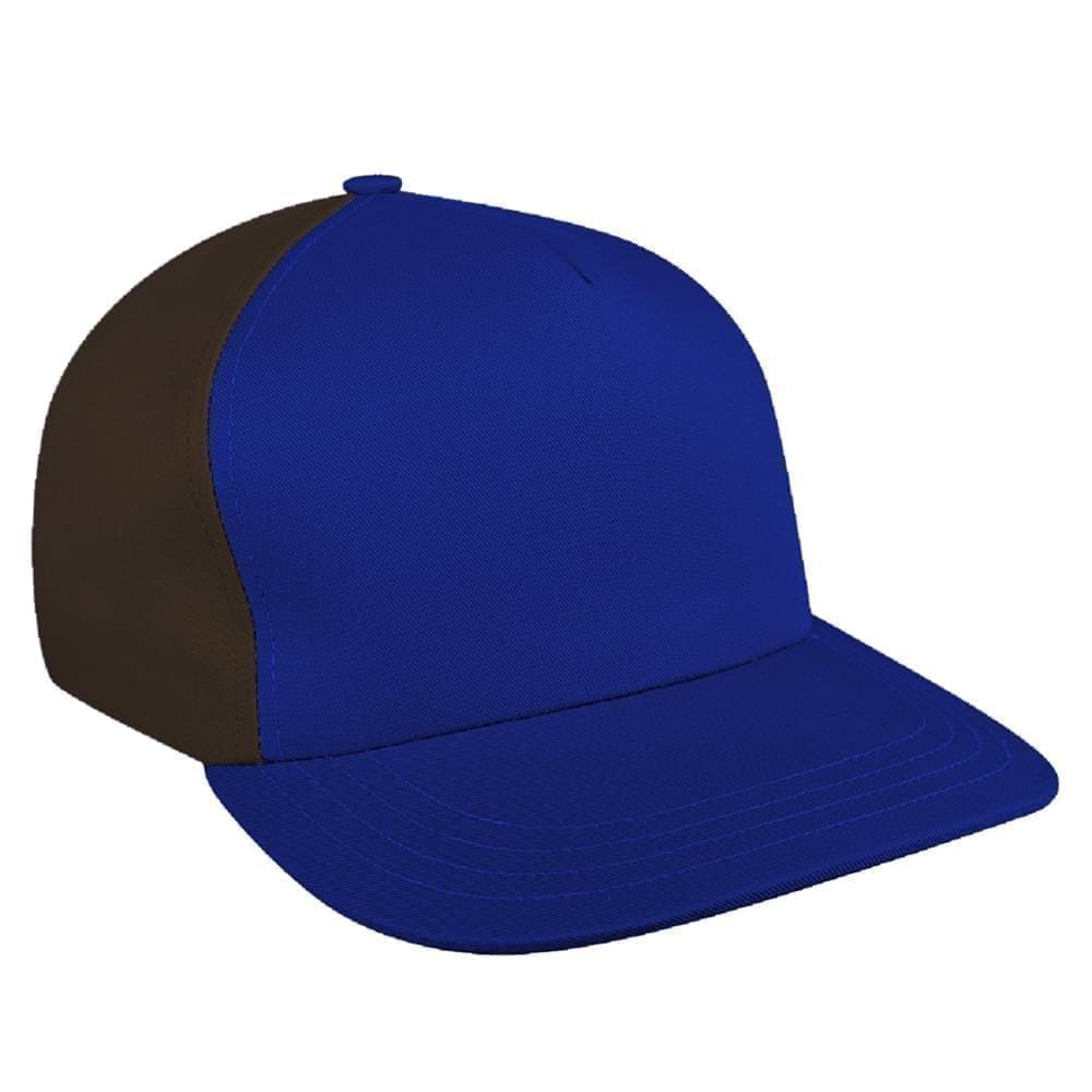 Contrast Back Organic Self Strap Skate Hat
