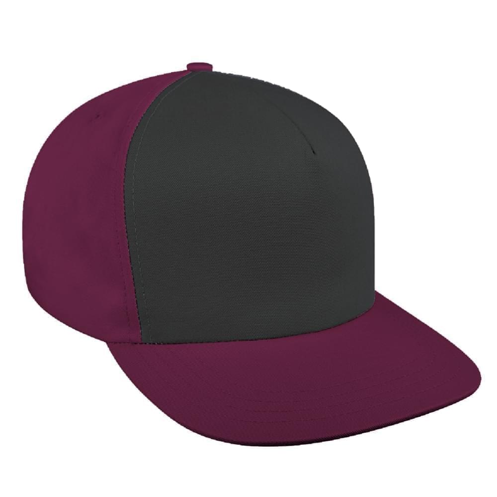 Contrast Front Ripstop Snapback Trucker