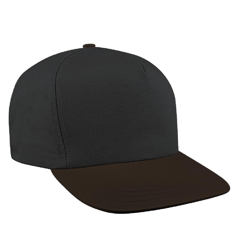 Two Tone Brushed Self Strap Trucker