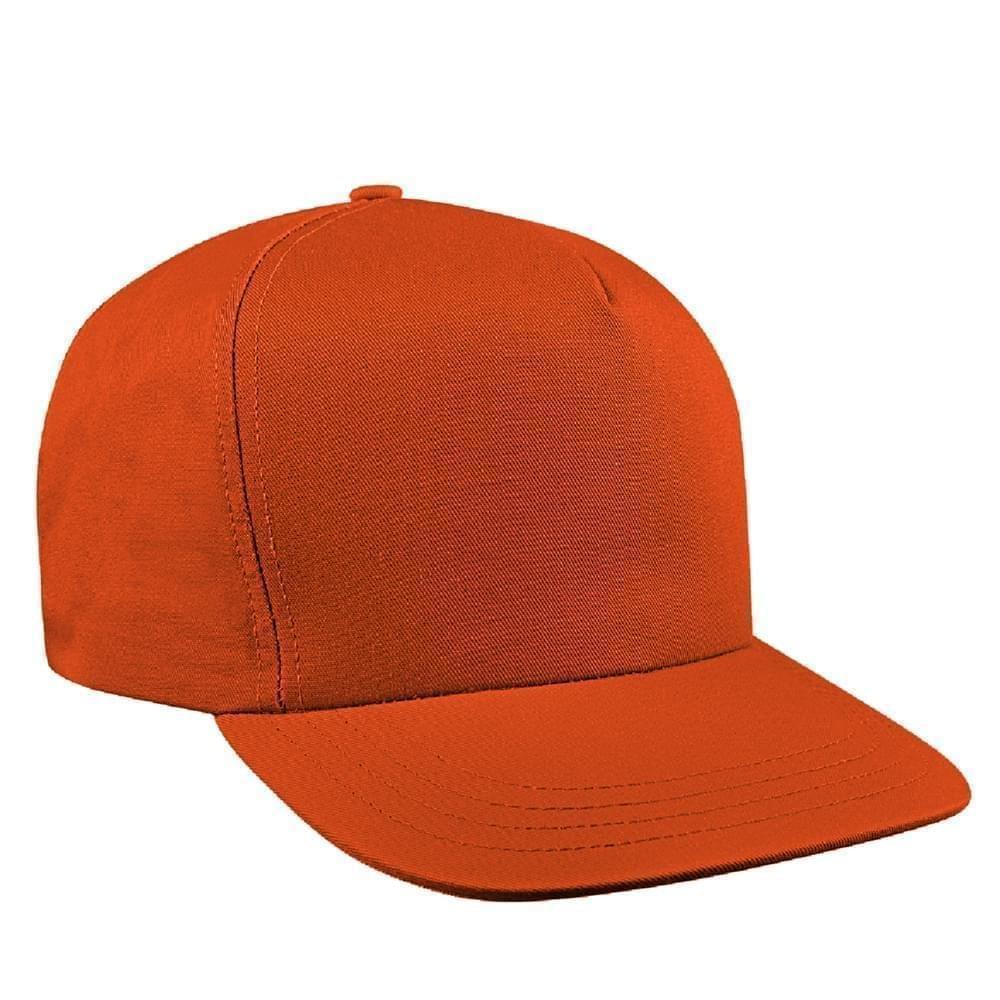 Solid Color Pro Knit Leather Trucker