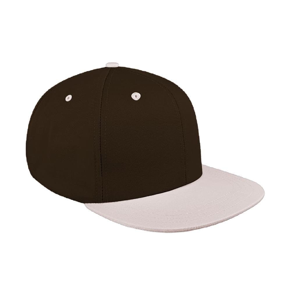 Two Tone Eyelets Ripstop Slide Buckle Flat Brim