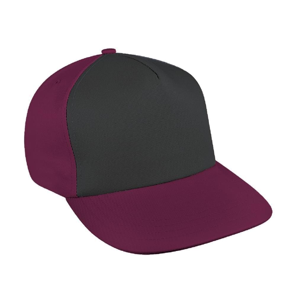 Contrast Front Organic Slide Buckle Flat Brim