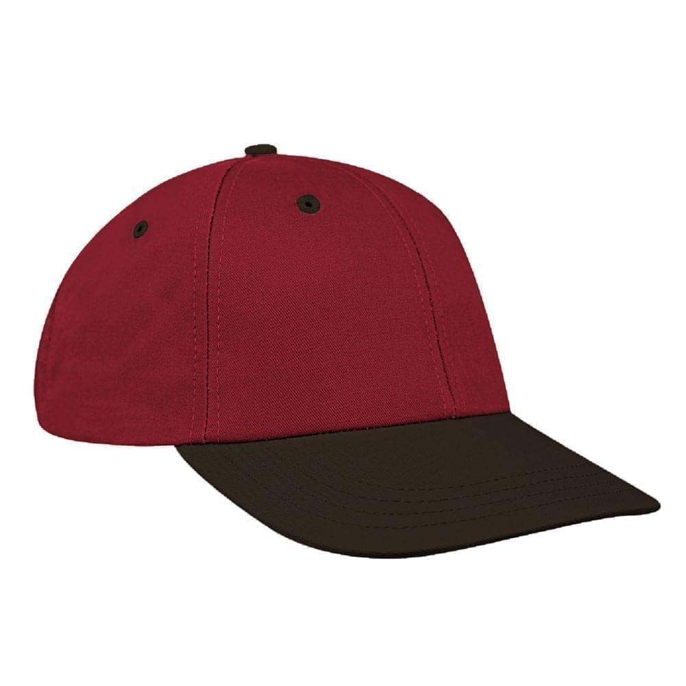 Red-Black Canvas Snapback Lowstyle