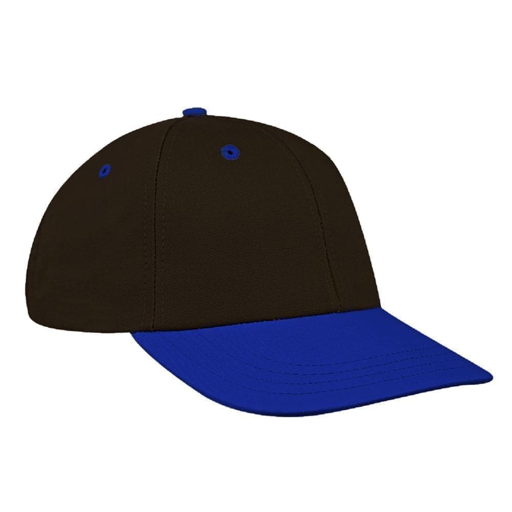 Black-Royal Blue Canvas Velcro Lowstyle