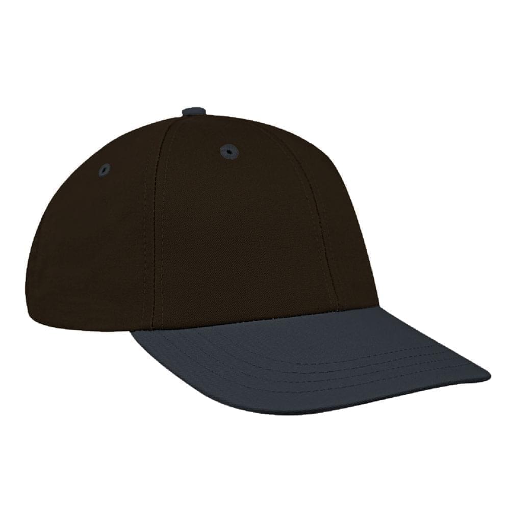 Black-Dark Gray Twill Stretchfit Lowstyle