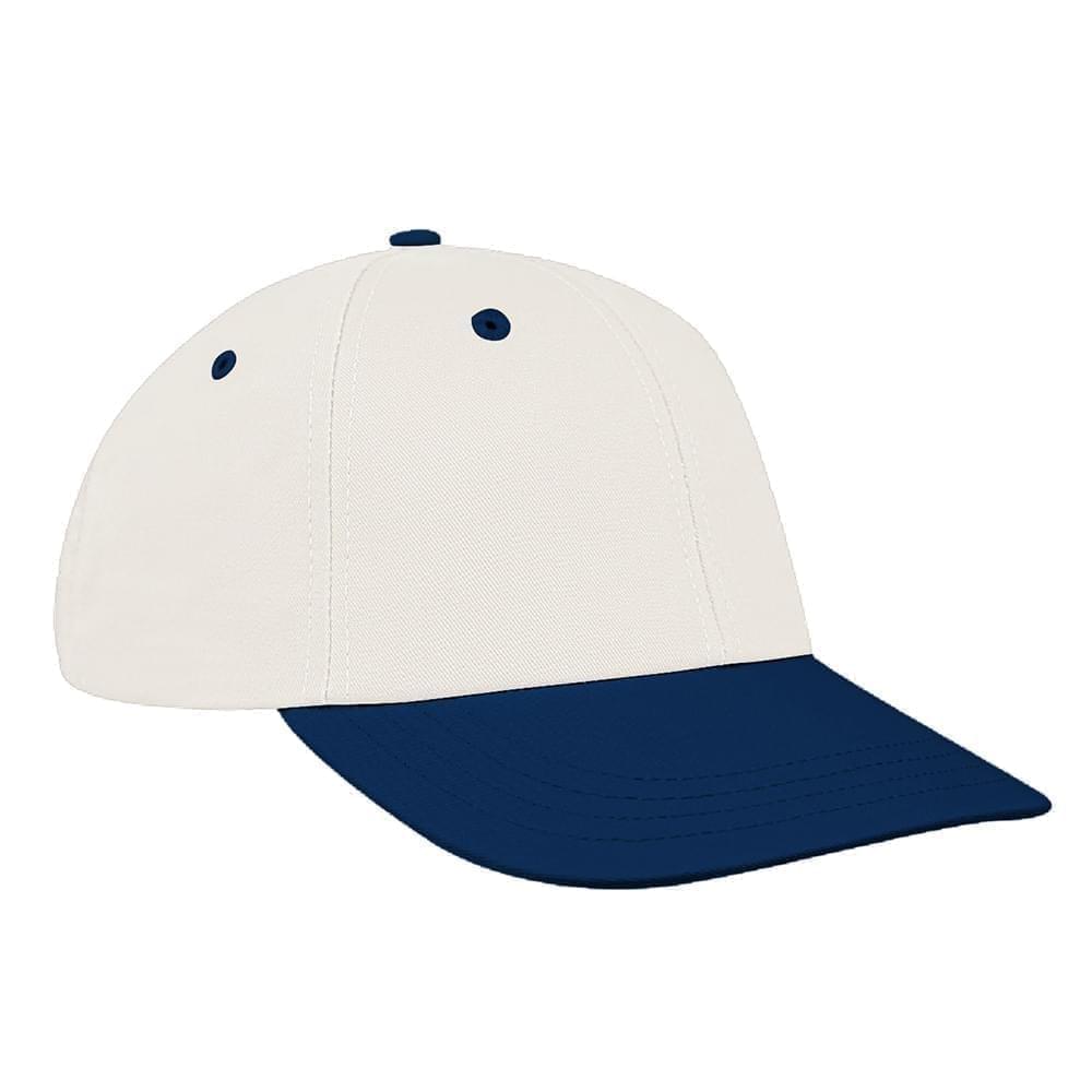 White-Navy Twill Stretchfit Lowstyle