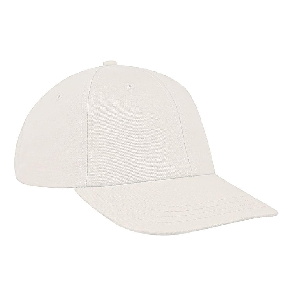 White Canvas Snapback Lowstyle